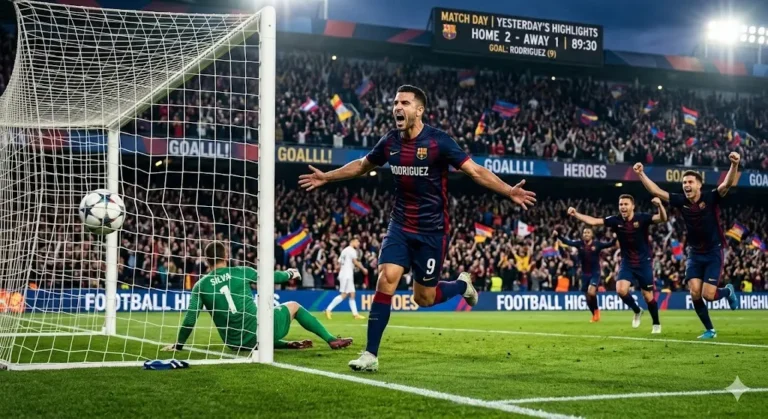 Football Highlights Yesterday: Goals, Key Moments & Replays