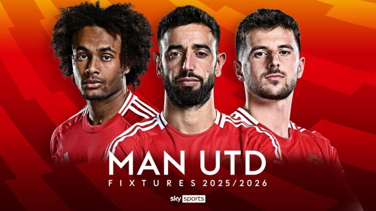 Manchester United Match Schedule in USA Time 2026