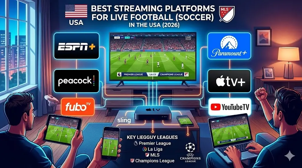 Best Streaming Platforms for Live Football in the USA