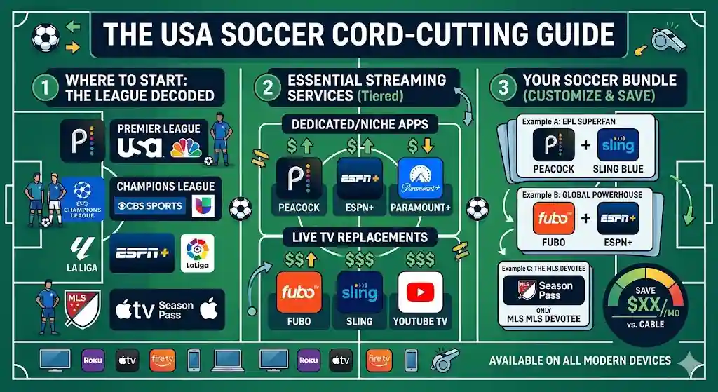 Complete Guide to Watching Soccer Without Cable in the USA