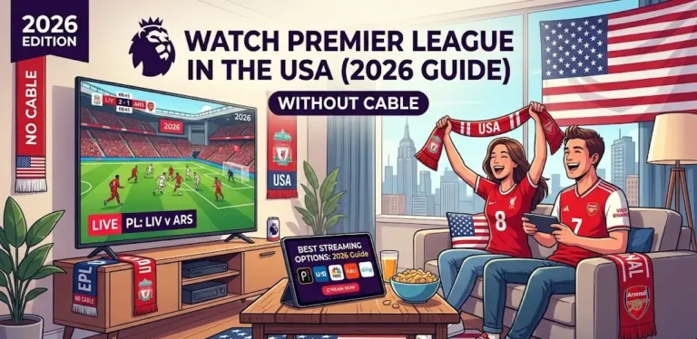Watch Premier League USA Without Cable (2026 Guide)