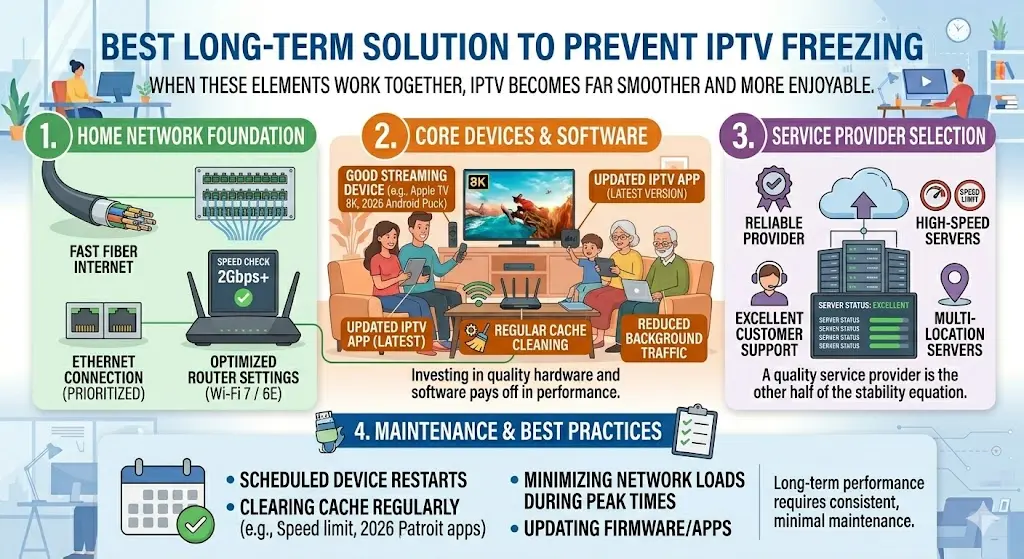 Why IPTV Keeps Freezing & How to Solve It – Complete 2026