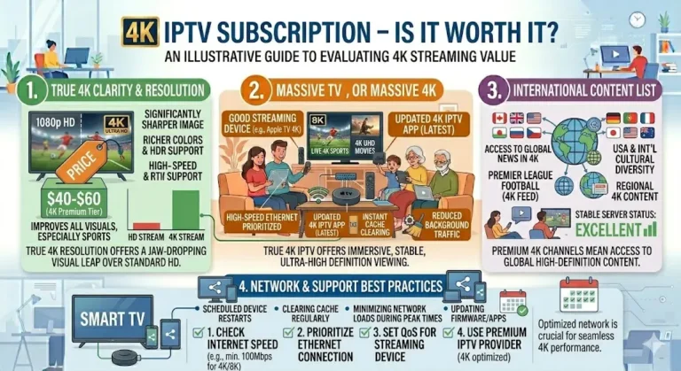 4K IPTV Subscription – Is It Worth It?